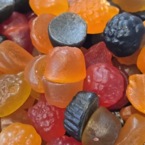 Fruit Salad Hard Gums (Lion) sweets from Morgan's Sweets Emporium