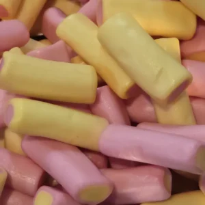 Rhubarb & Custard (Haribo) sweets from Morgan's Sweets Emporium