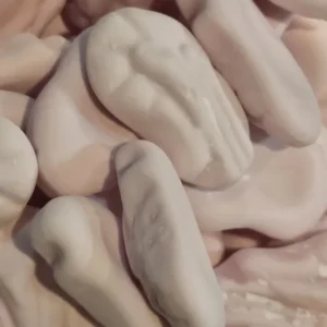 Small Foam Shrimps sweets from Morgan's Sweets Emporium