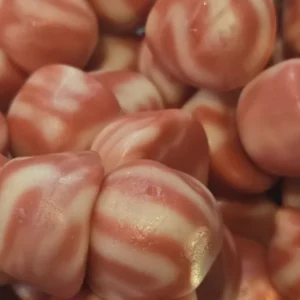 Strawberry Twist Kisses sweets from Morgan's Sweets Emporium